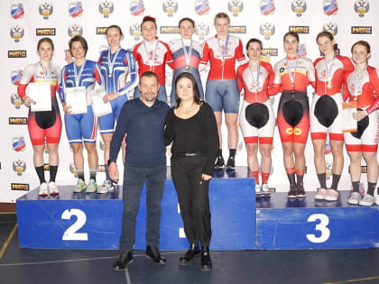 Тульские велогонщики завоевали медали Кубка России в командном спринте