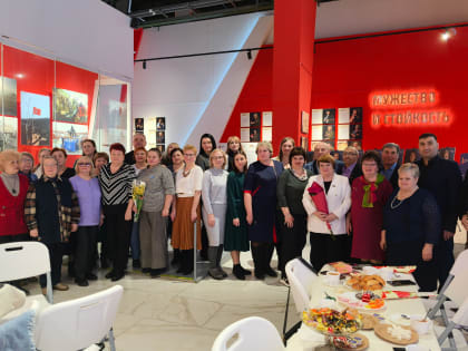 Анастасия Дементьева и Надежда Козьякова приняли участие во встрече с женщинами в музее обороны Тулы