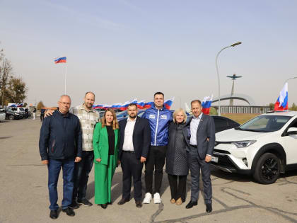 Автопробег в Туле в честь годовщины присоединения новых регионов