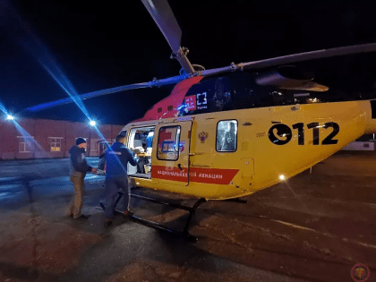 За 3 месяца 36 туляков были госпитализированы на вертолете санавиации