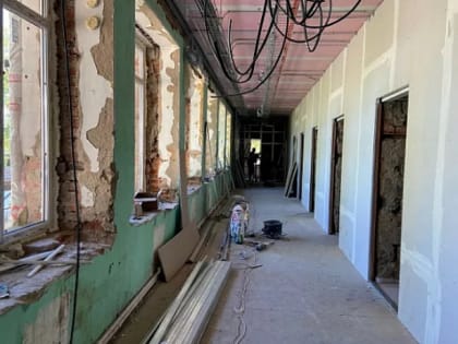 Ремонт поликлиники в тульском поселке Липки завершат в июле
