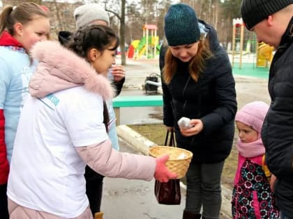 В Алексине прошла акция памяти «Блокадный хлеб»