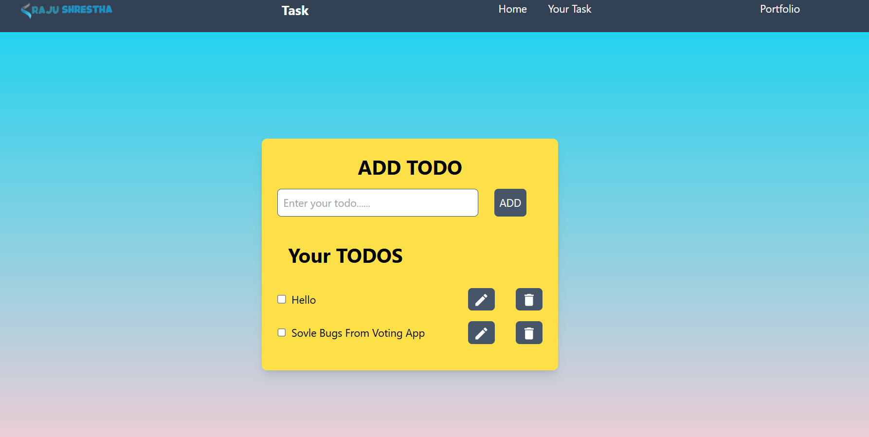 Todo App