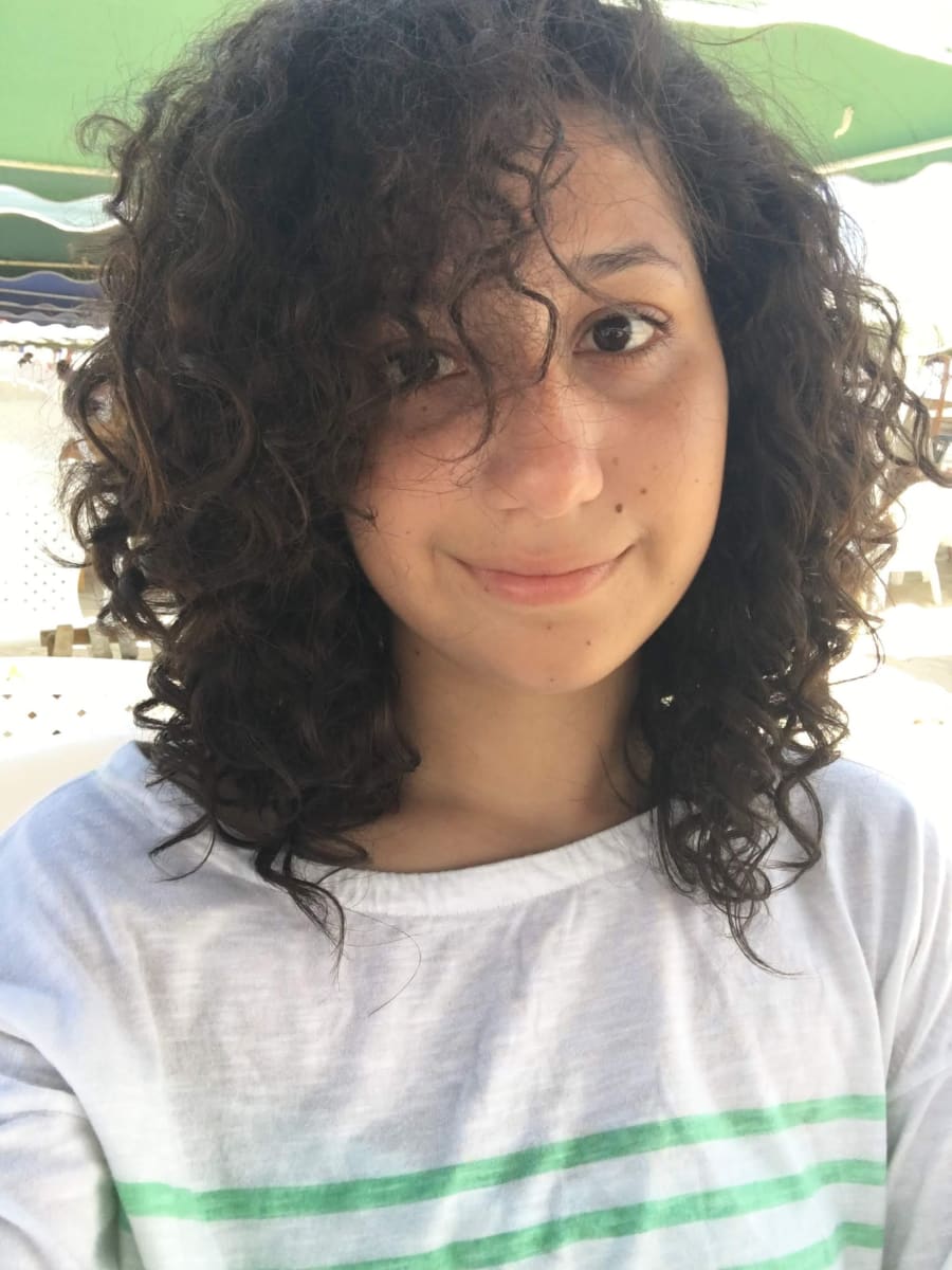Valerie después del big chop