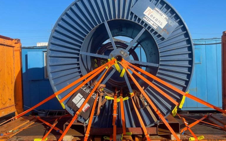 20.7T Cable Reel - London Gateway Port Export