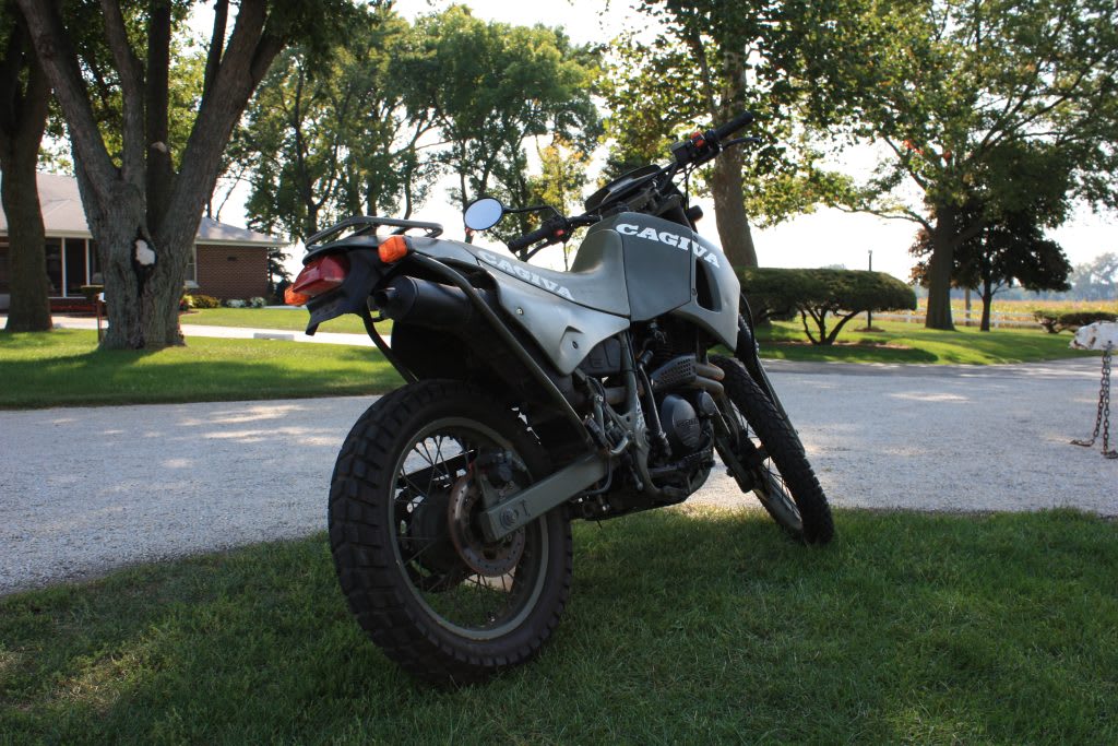 USSR Army Cagiva 600 W16 Motorcycle 3