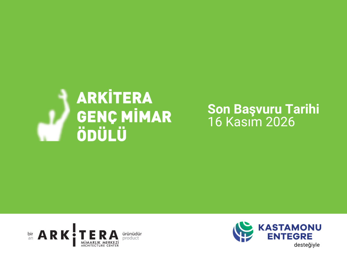 Arkitera Genç Mimar Ödülü 2026