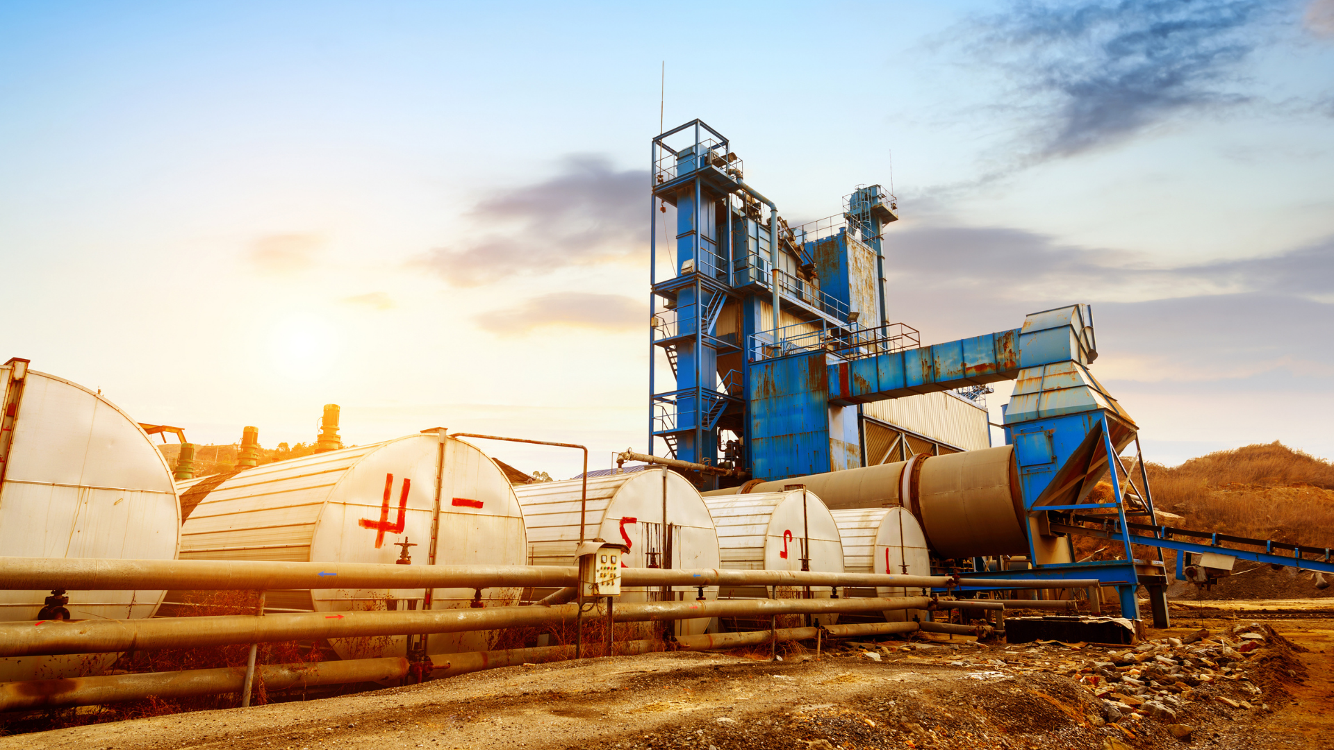 Construction materials plant operations