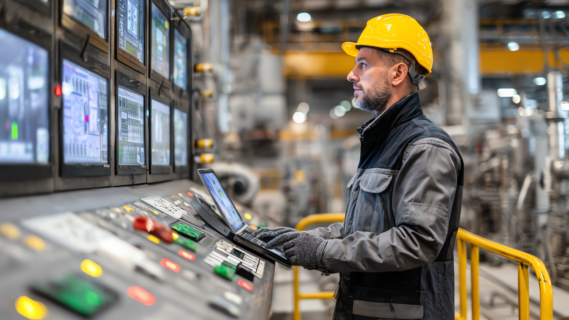 Modern manufacturing production line