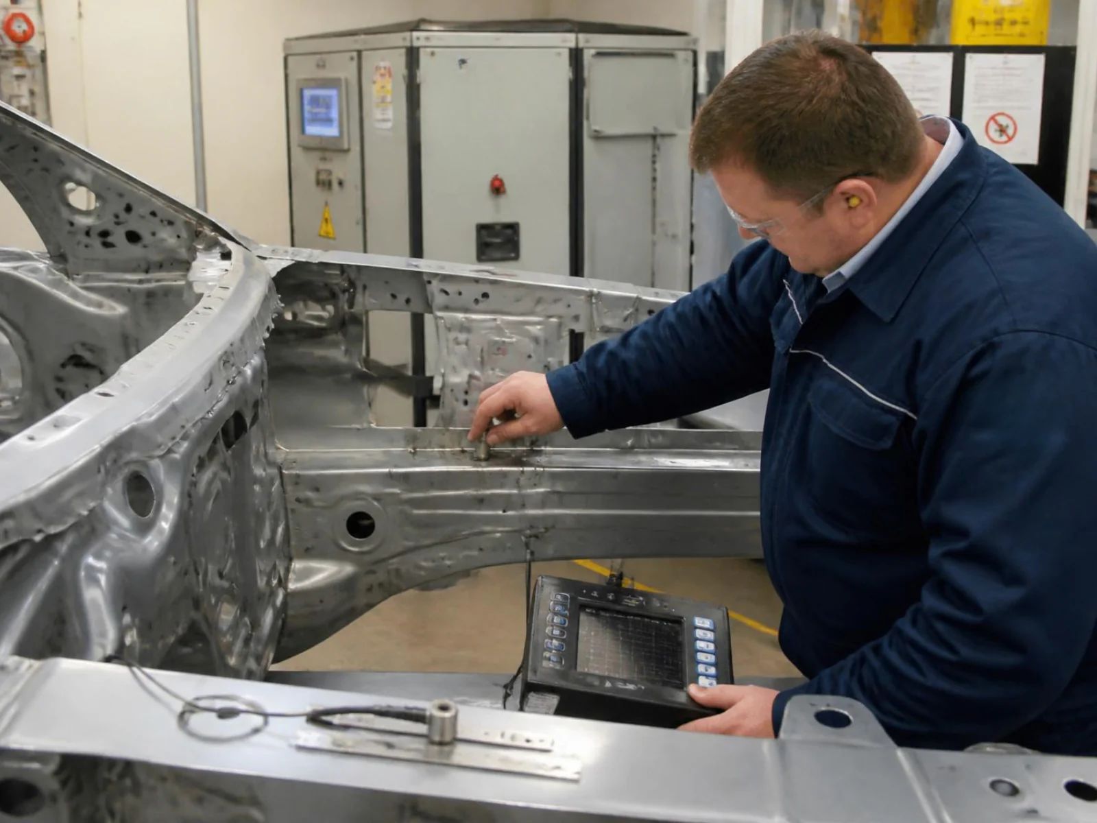 OptiStudio using weld controller, MES and quality data for spot weld prediction