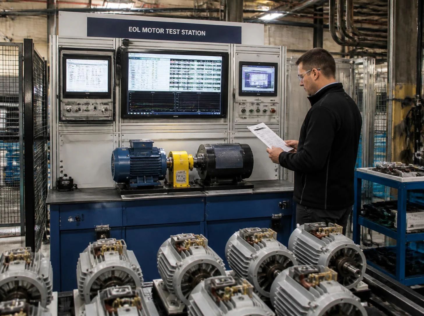 OptiStudio analysis of electric motor manufacturing tolerance data