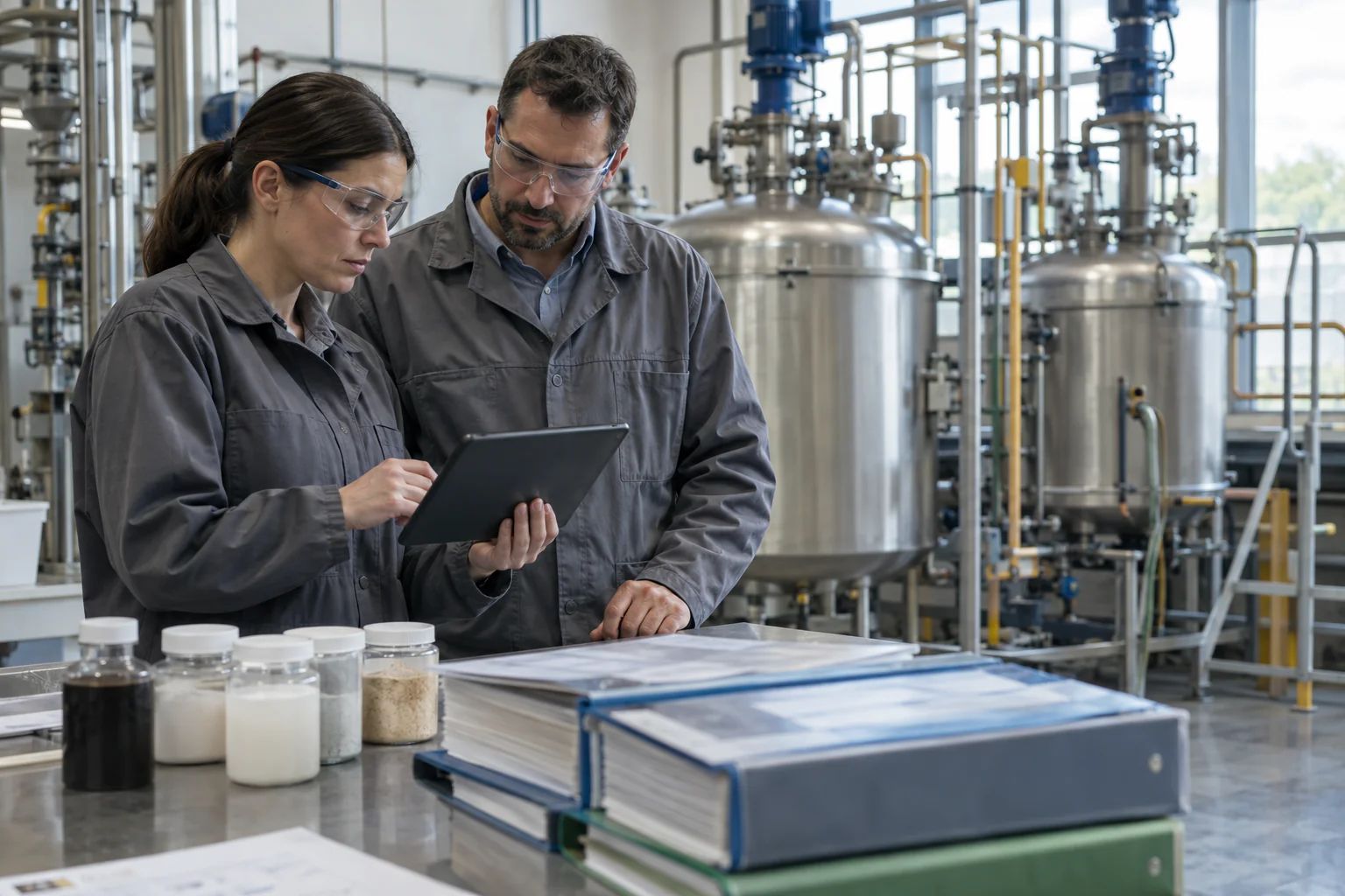 ExpertFlow AI organizing polymer formulations, test data and REACH regulatory records