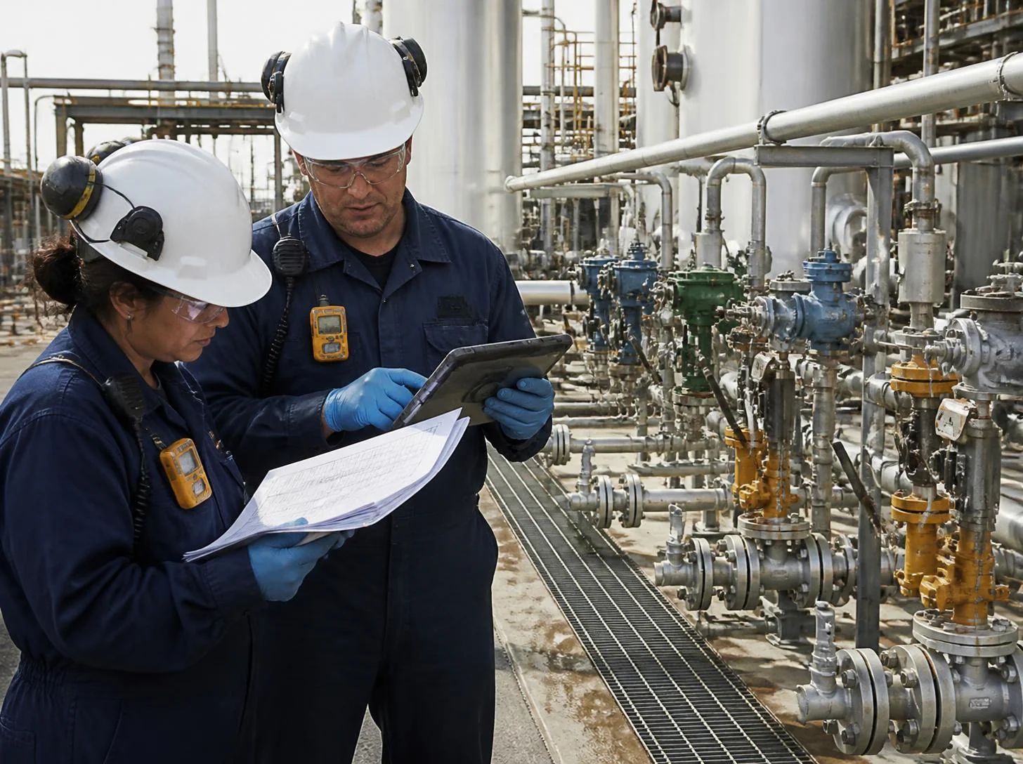 Blend property prediction layer feeding an existing refinery blend optimiser