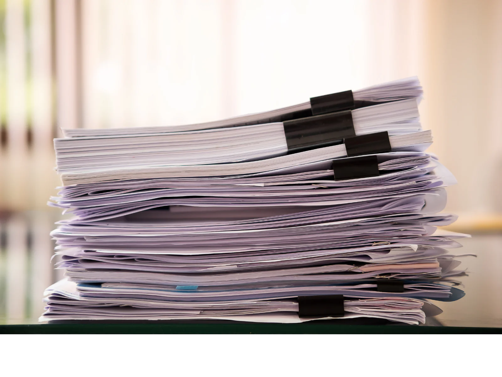 Concrete technical manager compiling EPD data from plant records