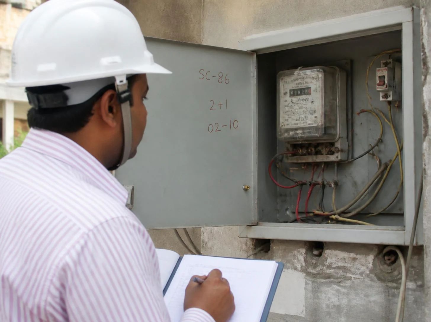 Revenue protection analyst reviewing flagged accounts against consumption anomalies