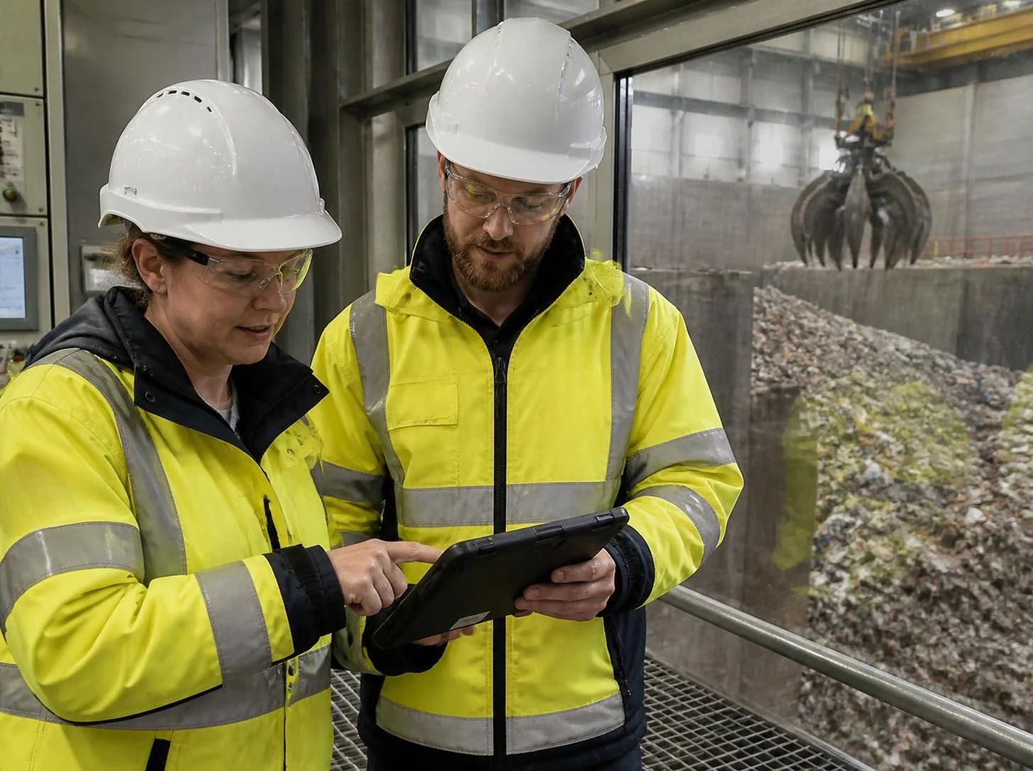 EfW data sources connected into a carbon MRV evidence chain