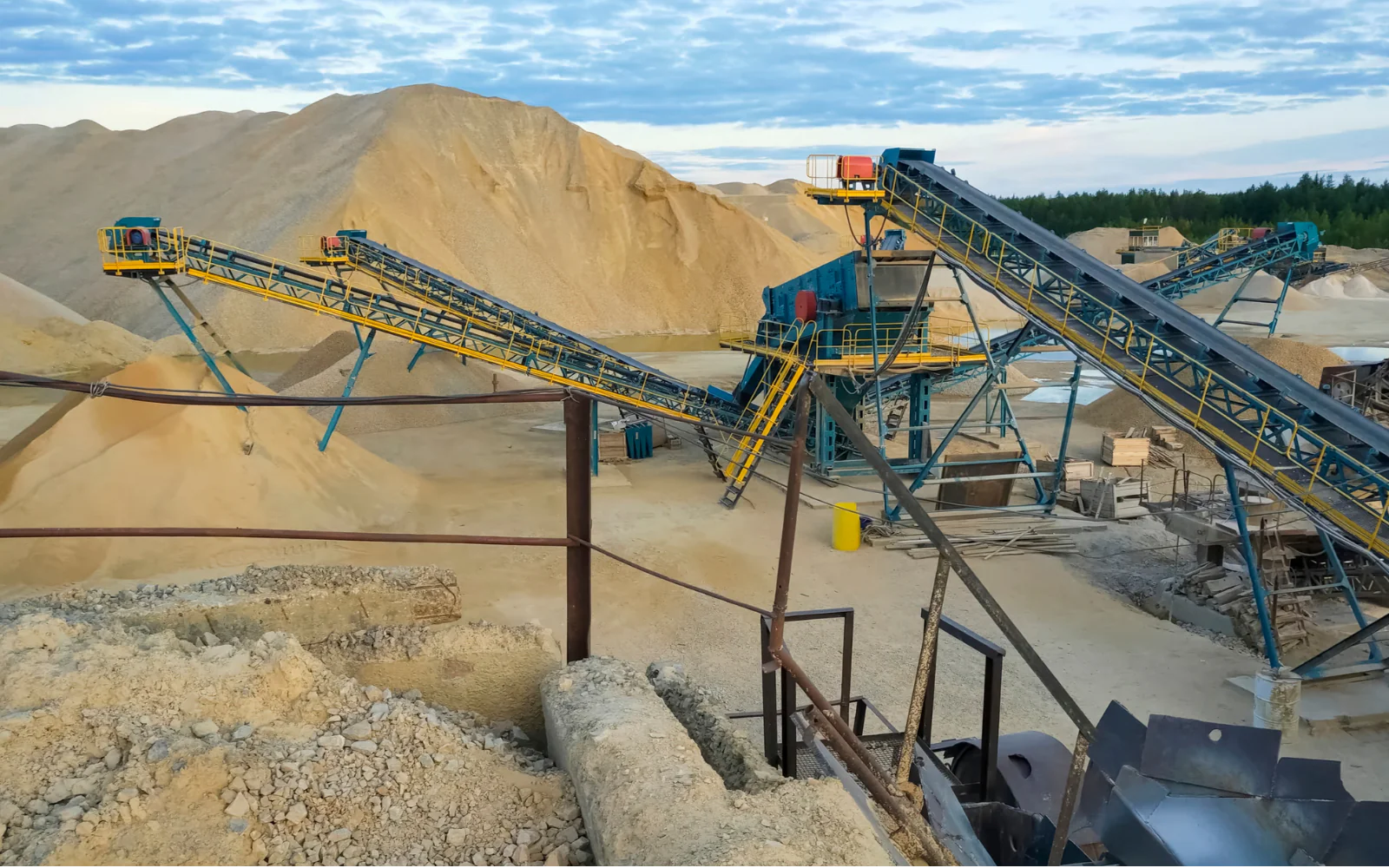 Plant team reconciling production and inventory figures