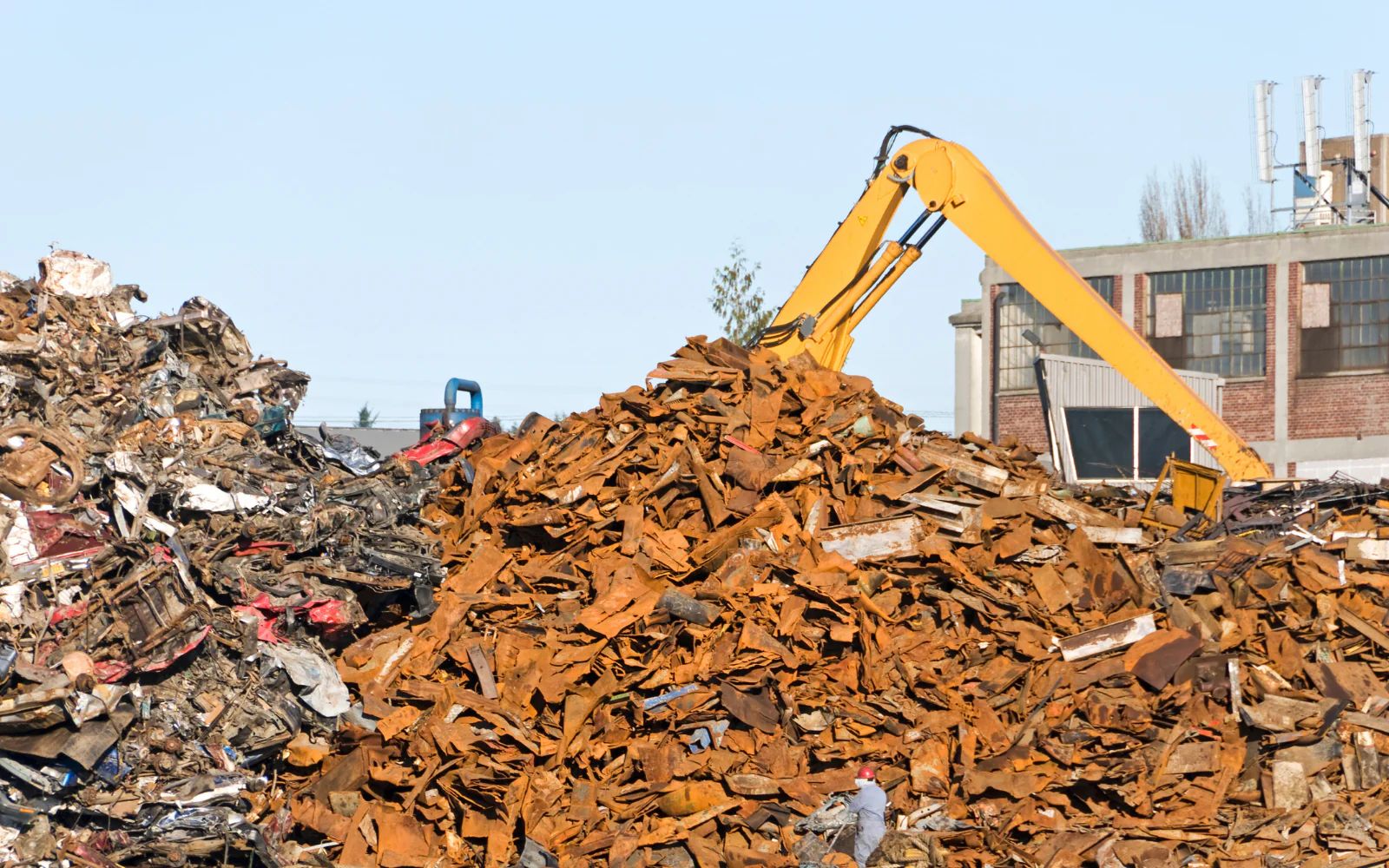 Industrial materials handling and utility systems for scrap and charge preparation