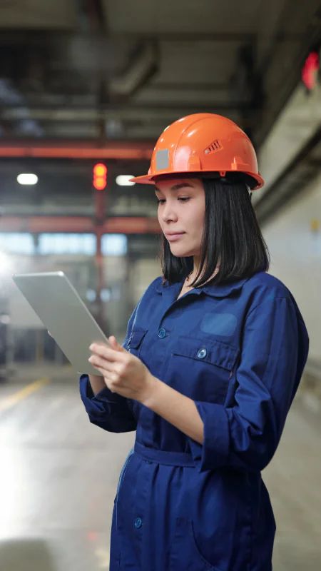 Industrial operations with AI-enabled monitoring