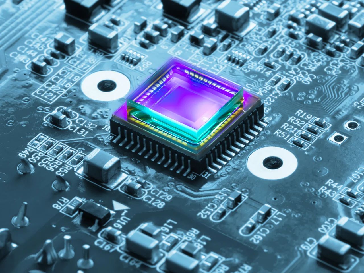 Engineer monitoring industrial sensor telemetry