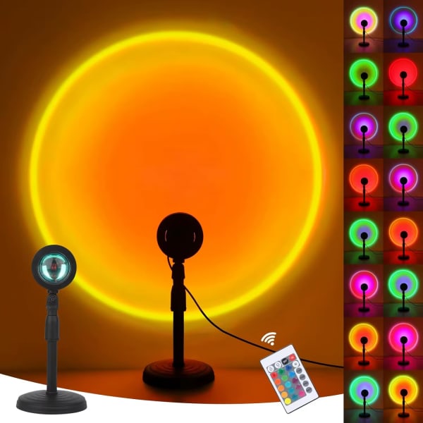 Sunset Projection Lamp with Remote Control
