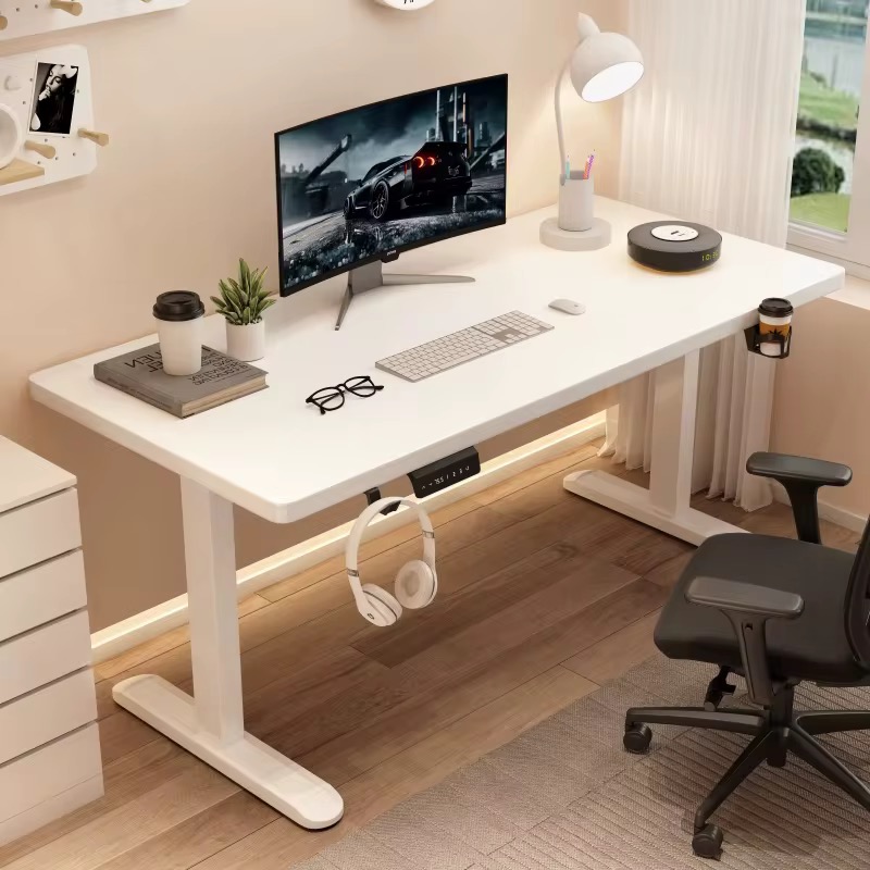 Electric Height Adjustable Standing Desk – Heavy Duty Steel Frame