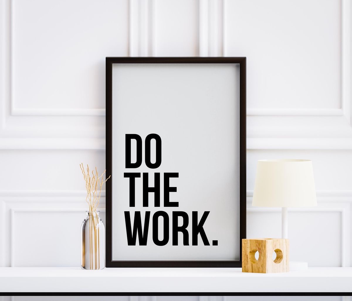 Customizable Motivational Imported Wall Art Frames