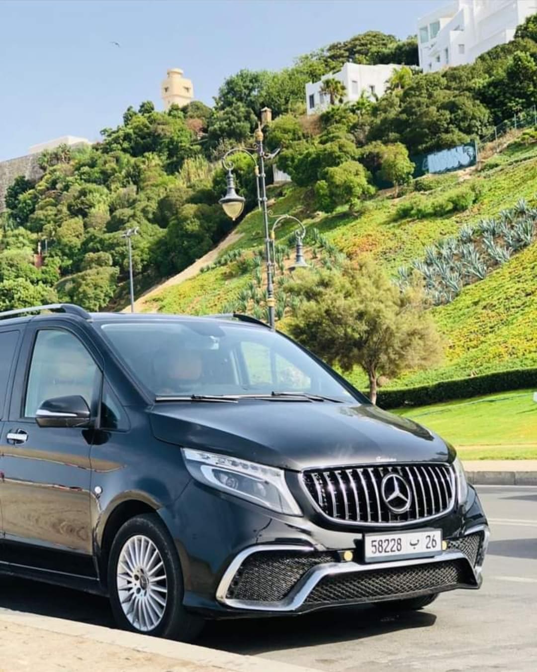 Maroc Travel Ride Mercedes Vito minivan