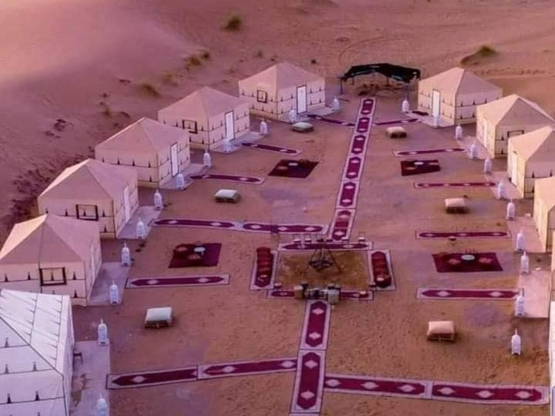 Luxury camp in the heart of the Merzouga dunes