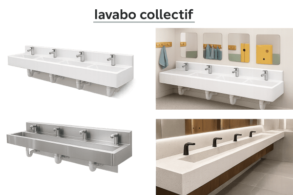 Lavabo collectif