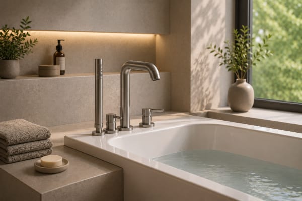 Mitigeur baignoire à poser
