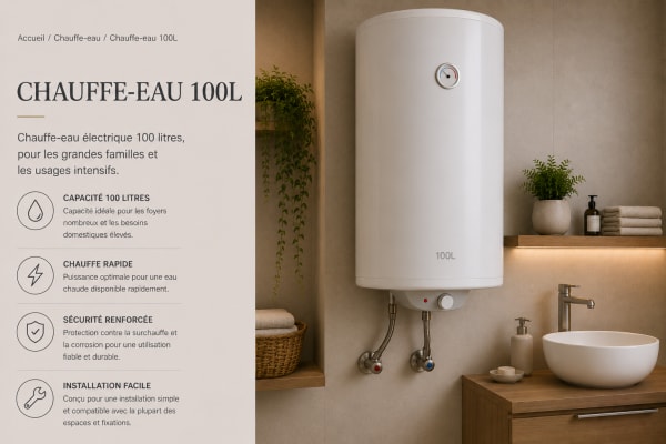Chauffe-eau 100L