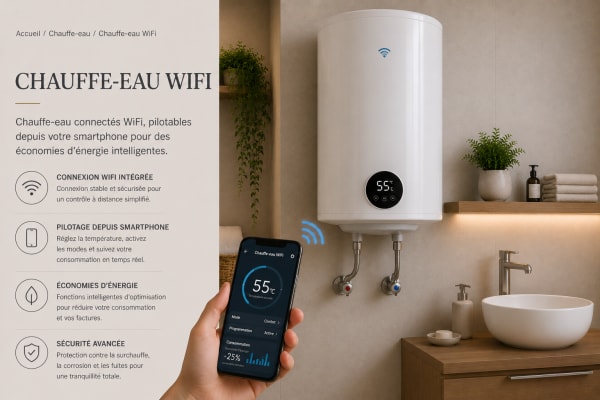 Chauffe-eau WiFi