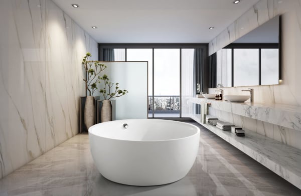 Baignoire Îlot Bowl Q196