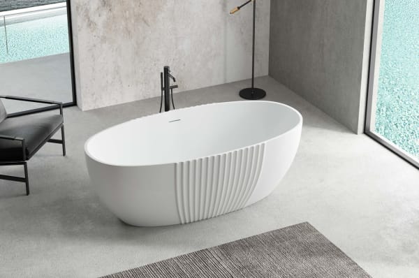 Baignoire Coquillage Blanc Q326S-A