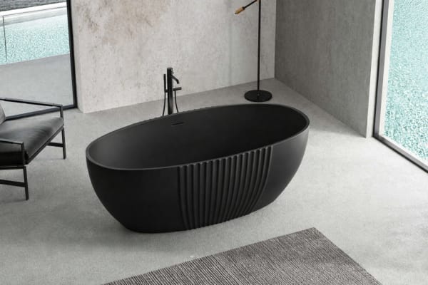 Baignoire Coquillage Noir Q326S-A