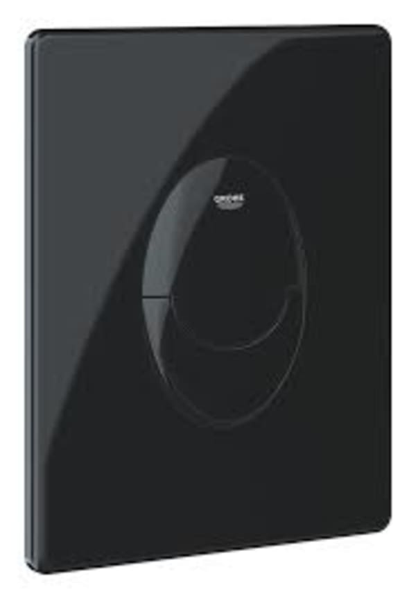 Plaque de commande noir Grohe
