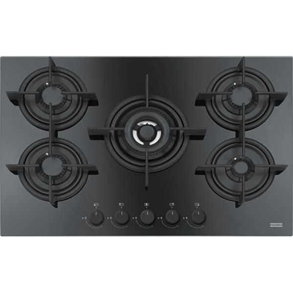 Plaque de cuisson gaz noir FHCR-755-4G-TC-HE-BK-C Franke