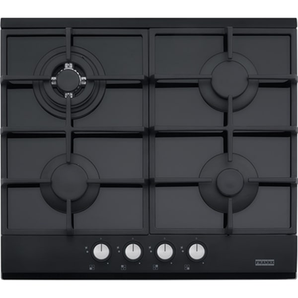 Plaque de cuisson gaz noir FHNG-604-4G-TC-BK-C Franke