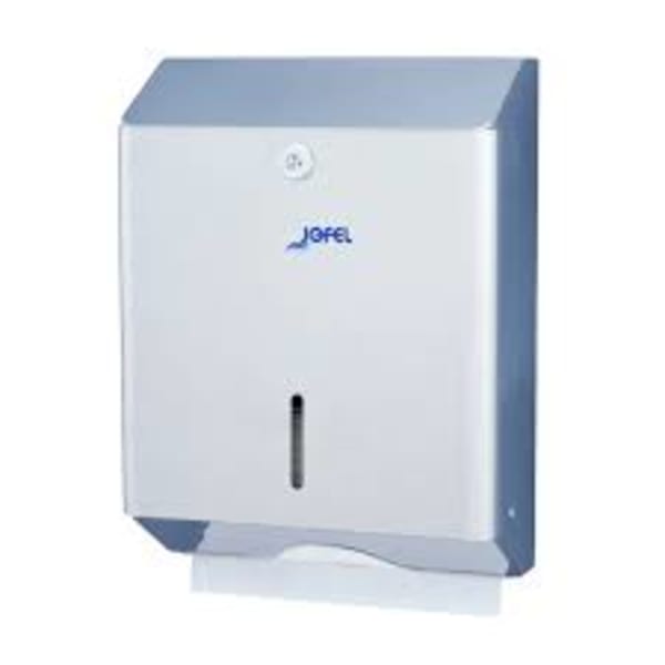 Distributeur de Papier Zig-Zag Inox Jofel