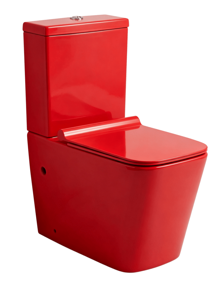 WC au Sol NOVA Rouge Premium