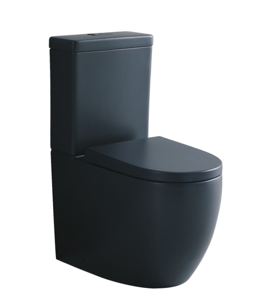 WC au Sol BOLD Noir Mat