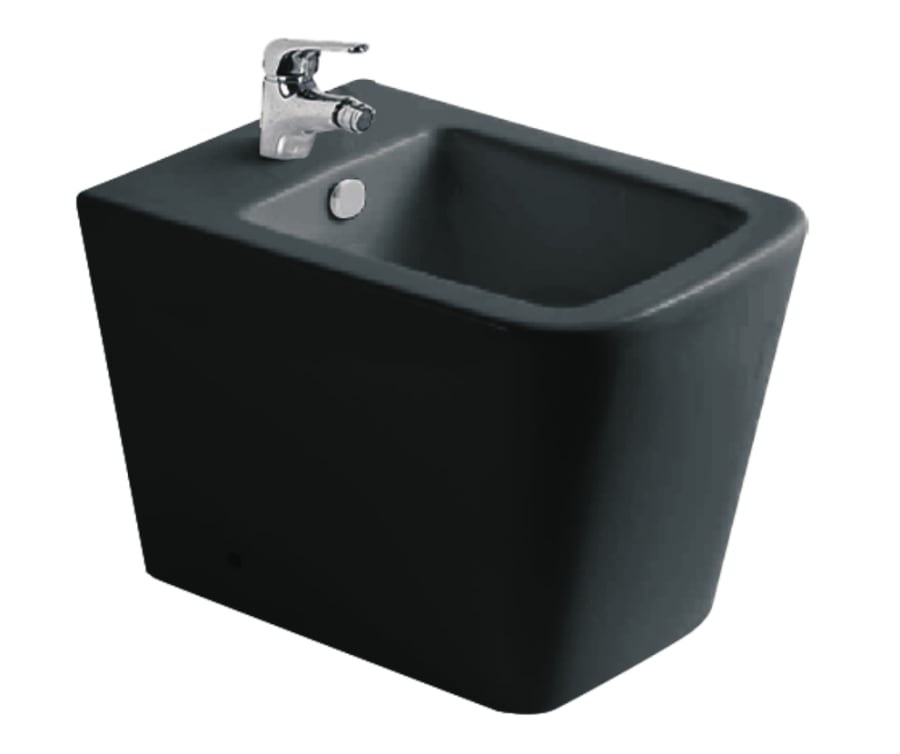 Bidet au Sol NOVA Noir Mat