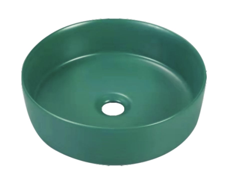 Vasque Ronde à Poser Verte