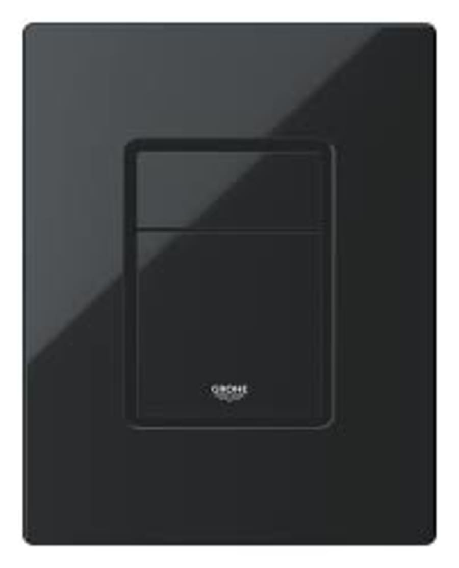 Plaque de commande Cosmo noir Grohe