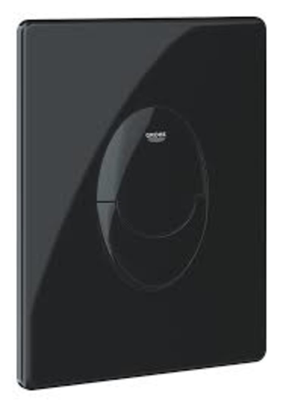 Plaque de commande noir Grohe