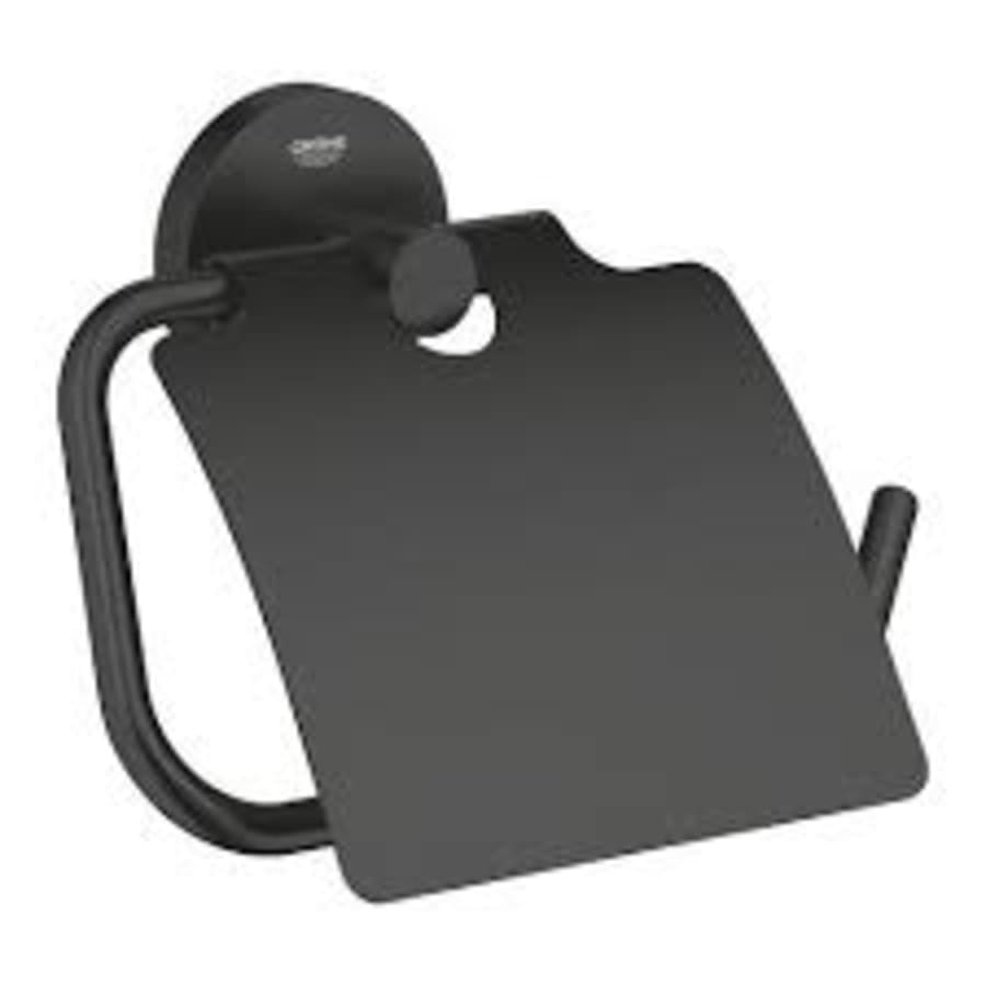 Porte-papier hygiénique noir Grohe