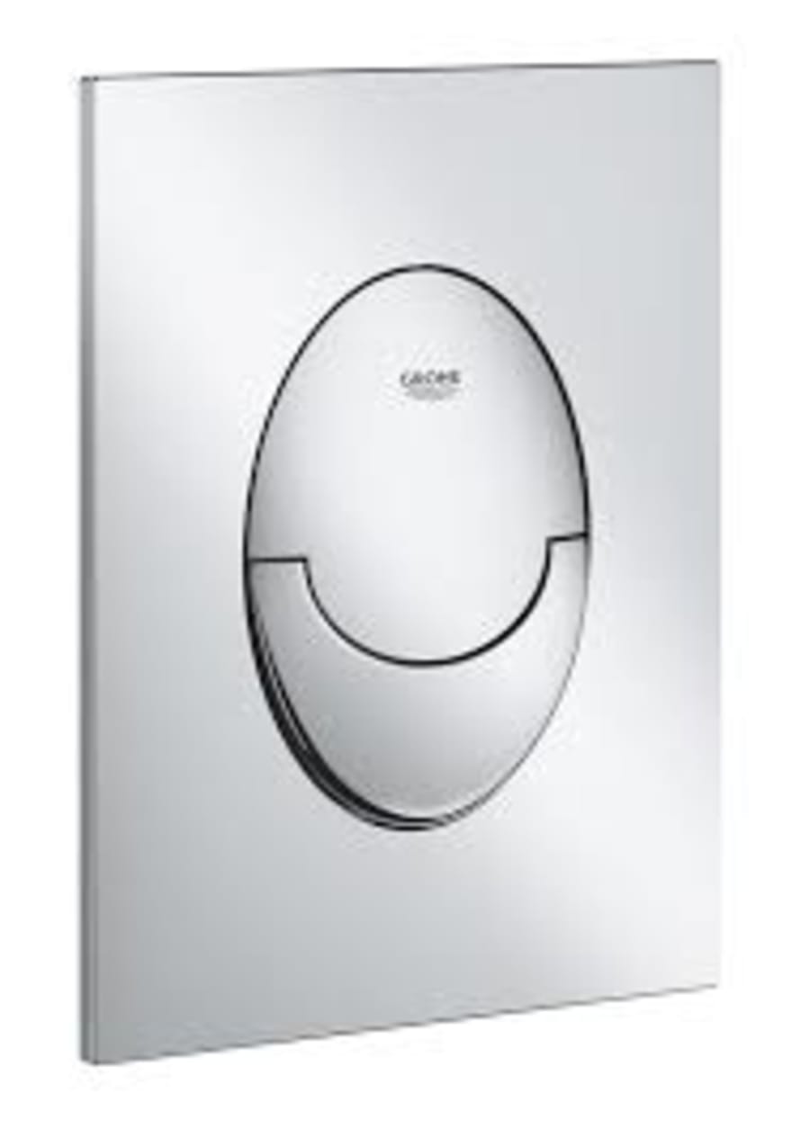 Plaque de commande S chromé Grohe