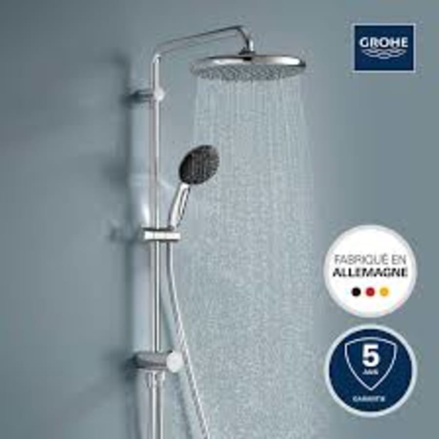 Colonne de douche ronde Grohe