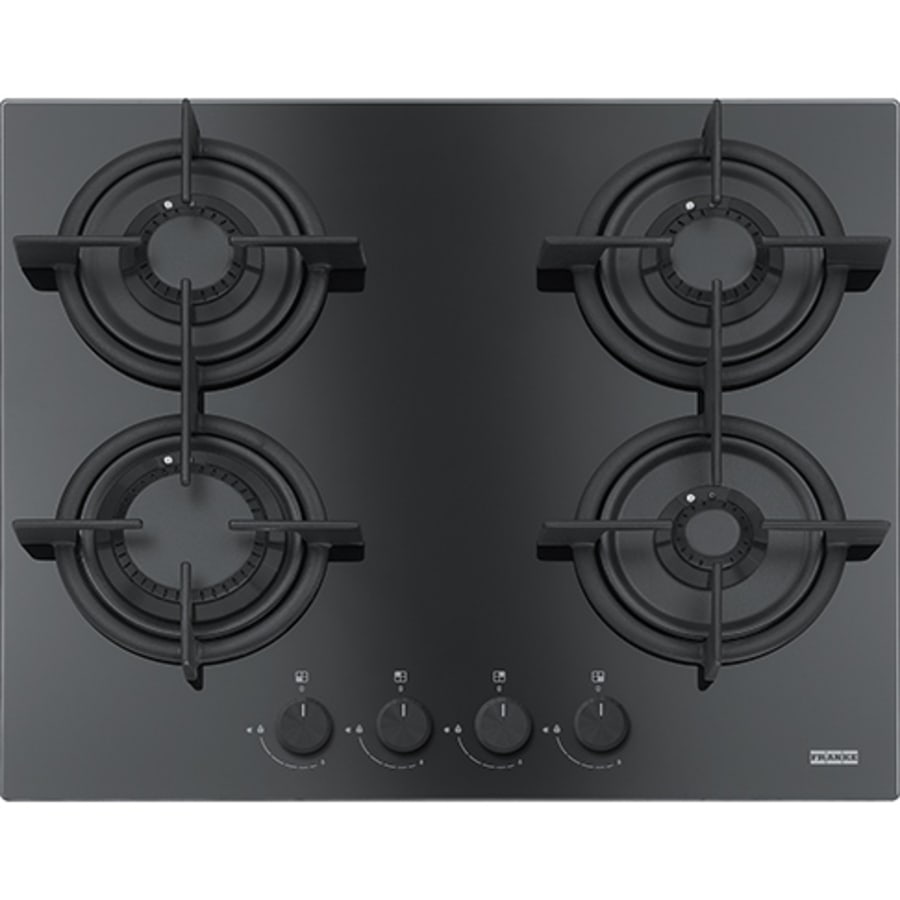 Plaque de cuisson gaz noir FHCR-604-4G-HE-BK-C Franke